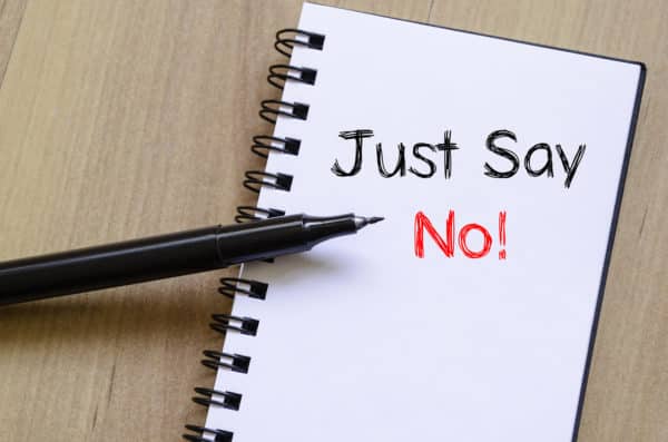 How to say no! Tips for Caregivers